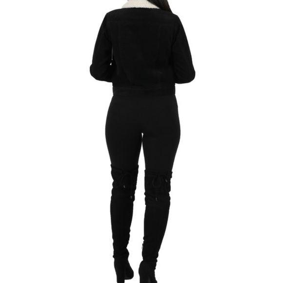 Sherpa denim Jacket - Picture 3 of 5